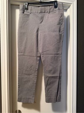 Banana Republic Factory Black and Gray Jackson Fit Pants